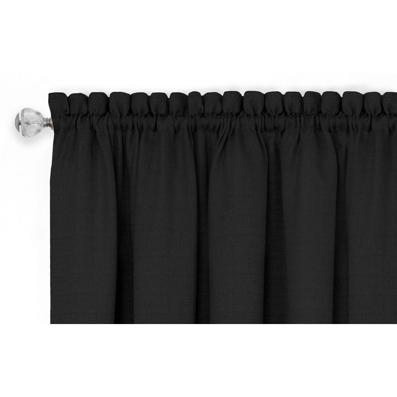 Garrity Tie-Up Kitchen Curtain, 60.96cm W x 147.32cm L