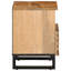 7 40cm W Steel Bedside Table-101281309