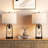 21.5” Table Lamp Set With Night Light And USB Ports