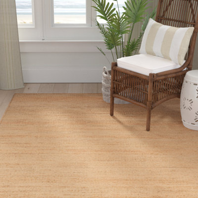 Tapis naturel fait à la main Wold