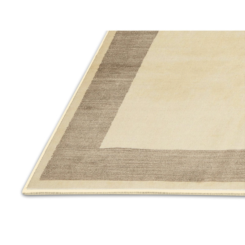 Tapis beige / gris Nane, Rectangle 7 pi x 10 pi
