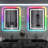 Gaulrapp Anti-Fog RGB Backlit & LED Frontlit Bathroom / Vanity Mirror with Tempered Glass & ETL-281693119