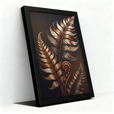 Art sur toile, bronze et or