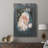 Teal Santa -Custom Wrapped Gallery Cavas-821028861