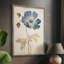 Impression encadrée FLORAL Series LXII - bois massif-1367290962