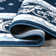 Reilly French Border Navy/Blue Rug