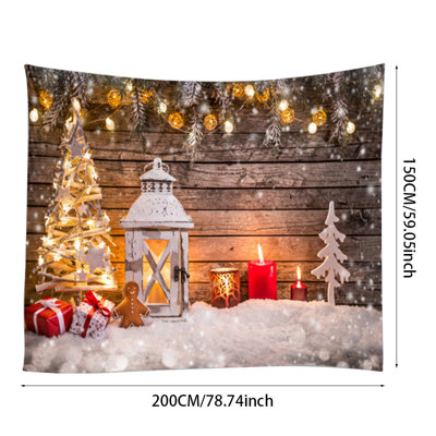 Christmas Tapestry Backdrop