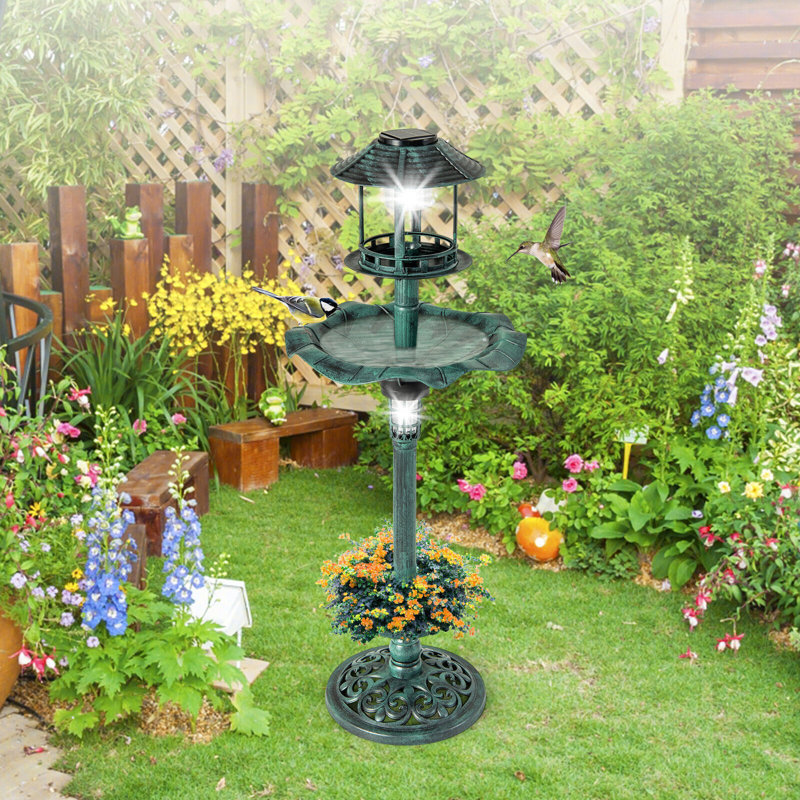 Freestanding Feeding Station, Green