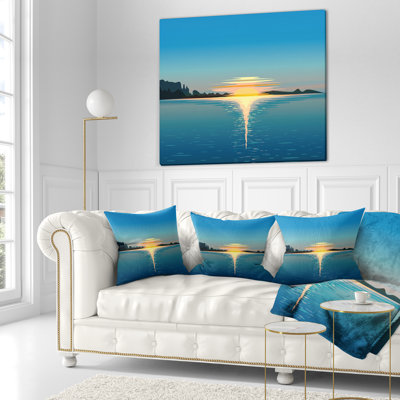 Oreiller imprimé Sea & Sun