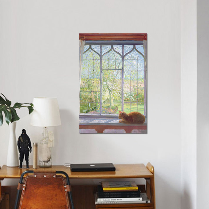 «Window», reproduction sur toile, H 12 po x l 8 po x P 0,75 po, Toile tendue, Pas de tapis