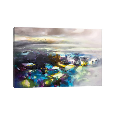 Fluid Resonance I 1 Piece Wrapped Canvas Painting