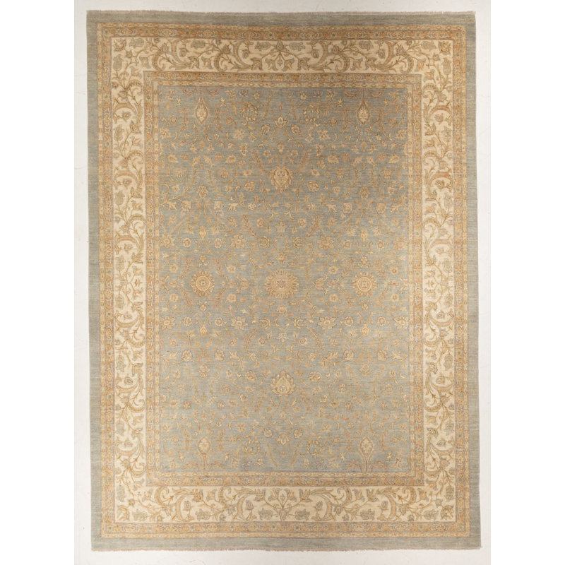 Hand Knotted Abstract Area Rug