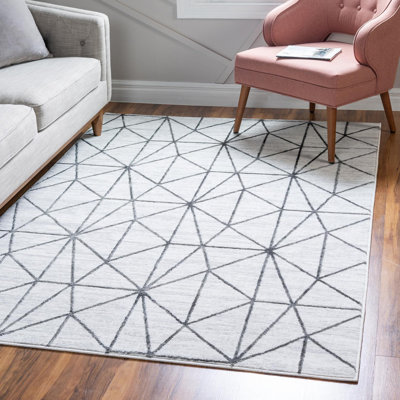 Nuangola Geometric Indoor Rug