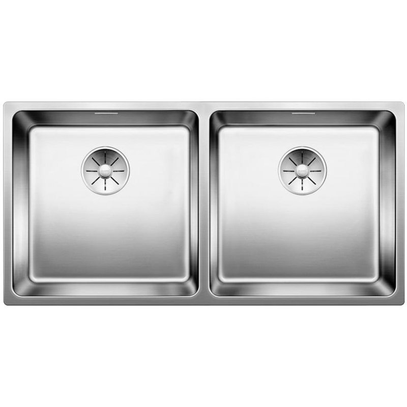 Andano 86.5 x 44cm Double Bowl Inset Kitchen Sink