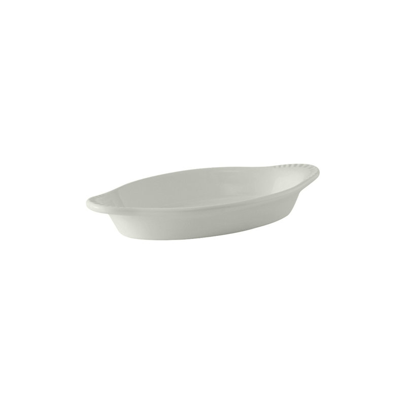 Tuxton 0,25 pte Ovale Duratux gallois Rarebit, Blanc
