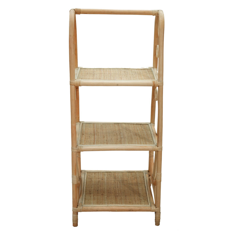 Bourbeau 45cm W Rattan Shelving Unit