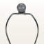 Lampe de table Andi avec béton beige et abat-jour beige, H 23,88 po x l 13,72 po x P 13,84 po