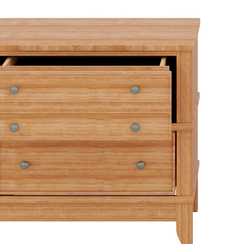 Ensemble de 2 tables d'appoint Hazel à 3 tiroirs pour le salon, le couloir et le vestibule Hazel