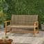 Causeuse de patio Hampton Wood & Wicker