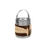 Zebra Hide Ice Bucket