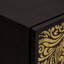 Solid Wood Rectangle Accent Cabinet