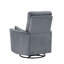 Mobilier de salon en velours côtelé gris-134651231