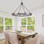 Moomal 12-Light Farmhouse Candle Dimmable Wagon Wheel Chandelier for Living Room Kitchen Island Dining Foyer-1651749285-1636095600
