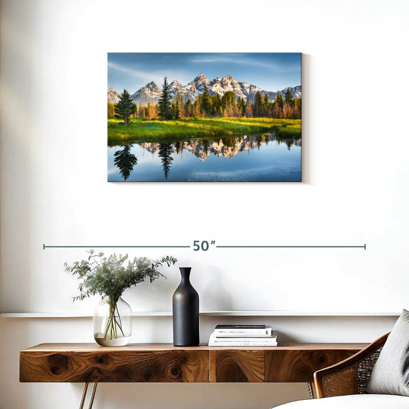" Grand Teton Reflection ", 20" H x 30" W x 1.25" D
