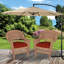 Chaise de patio avec coussins Burrowes-21220049-21220050