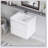 30" Floating Bathroom Vanity with Sink, Modern Wall-Mounted Bathroom Storage Vanity Cabinet-517734653