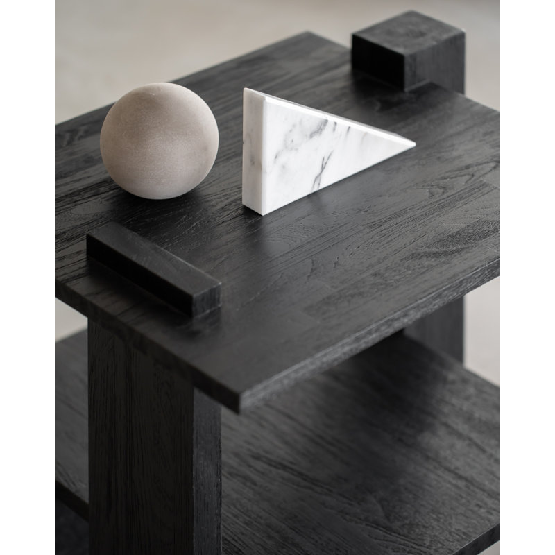 Solid Wood End Table
