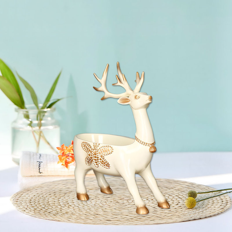 Brittiney Figurines & Sculptures, White