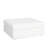 Muse Ottoman In Mist White Performance Fabric