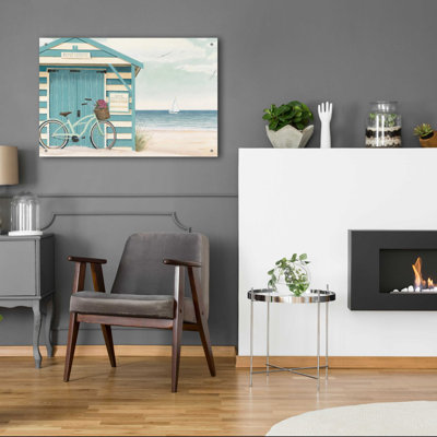 «Beach Cruiser I» par James Wiens, art mural en verre acrylique