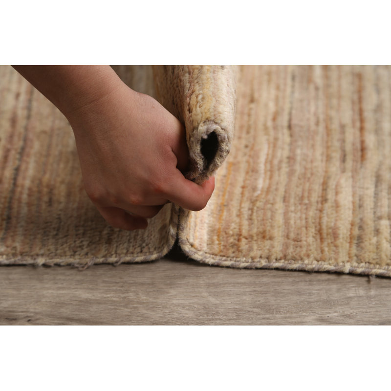 Carnet One-of-a-Kind 10'1" X 14'7" New Age Wool Area Rug in Ivory