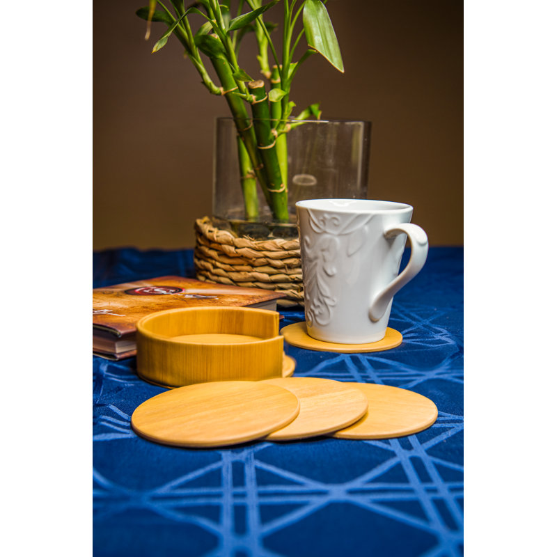 Ensemble de sous-verres avec support