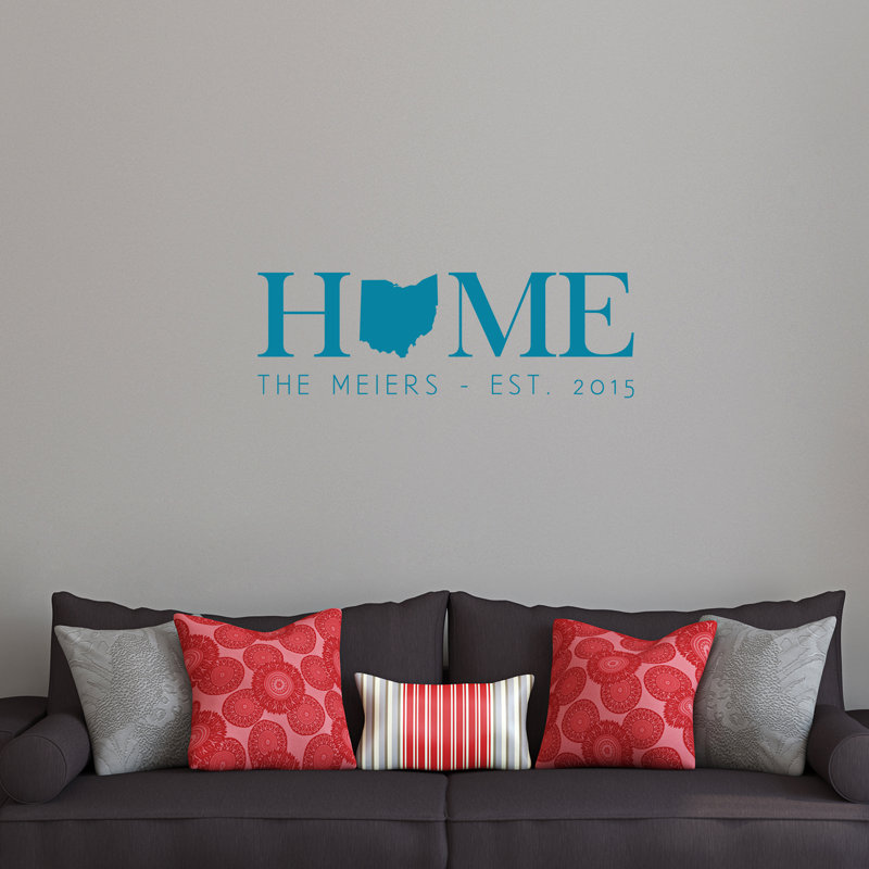 Adhésif décoratif Home State, Bleu sarcelle, Oui