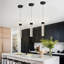 Luminaire suspendu pour îlot de cuisine à 3 lumières à intensité variable Dodsworth-152016776