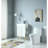 Elongated Comfort Height 1.1/1.60 One Piece Toilet, Soft Closing Seat, Glossy White, Water, High Flush Score, Floor Installation Simplicity Toilet With , Design, Water Function, Quick Install