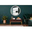 Huldar Glass Flat Wall Mirror