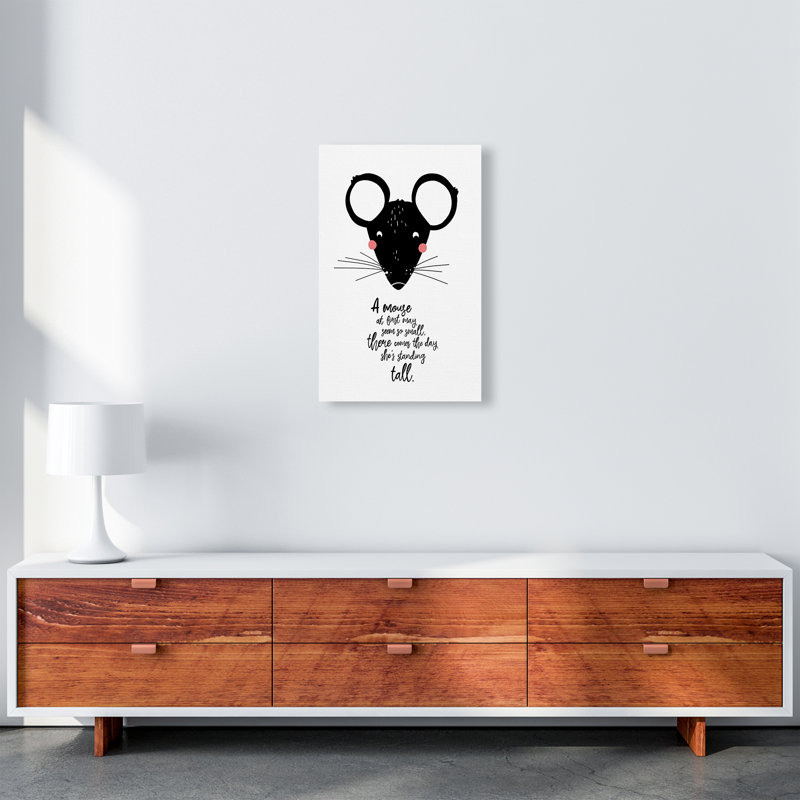 Mouse by Miniofmine - Print, Wrapped Canvas, 42cm H x 29.7cm W x 4cm D