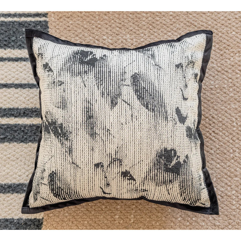 Abstract Throw Pillow, Polyester