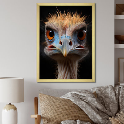 Portrait d'autruche africaine Kyten