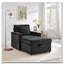 Fauteuil d'appoint confortable en velours côtelé-177744714