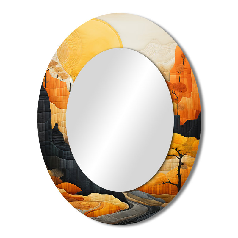 Miroir mural Bold Landscape Canyon Desert, 43 po x 33 po