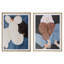 Ih Casadecor, art textuel sur toile