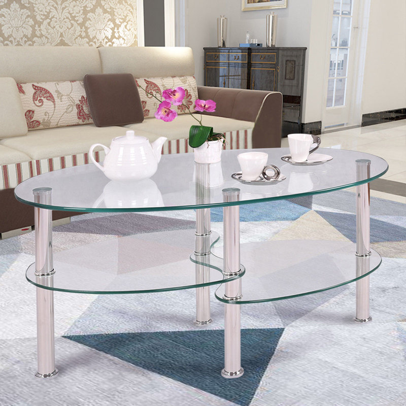 Four Leg Coffee Table with Storage