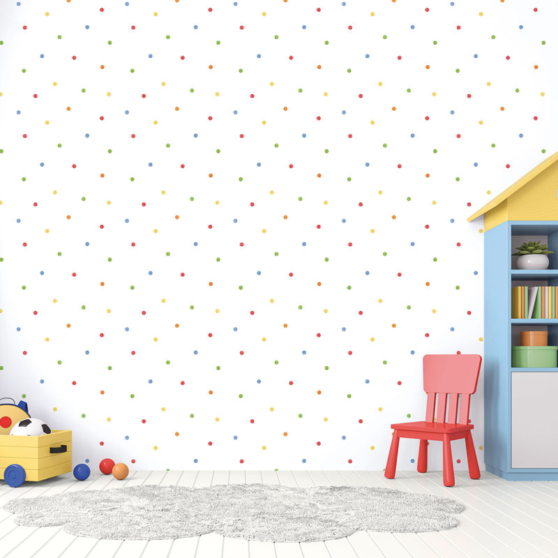 Dierks 10m x 53cm Matte Wallpaper Roll, Multicoloured