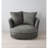 Hostivice Upholstered Swivel Chair And A Half