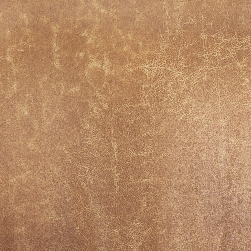 Fauteuil Rushmore, Similicuir cognac, Brun pâle